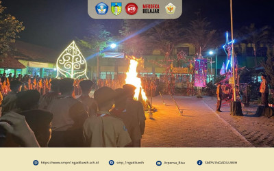 Penerimaan Galang Baru Pramuka Penggalang SMPN 1 Ngadiluwih Tahun Ajaran 2024/2025: Membangun Karakter dan Kepemimpinan Sejak Dini