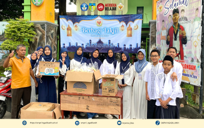SMPN 1 Ngadiluwih Gelar Kegiatan Berbagi Takjil di Bulan Ramadhan