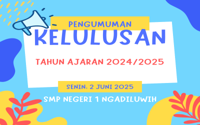 PENGUMUMAN KELULUSAN T.A 2024/2025